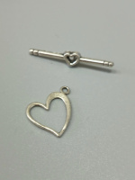 Замок «тогл» / размер 1,6×1,7см/ сталь