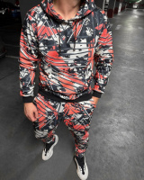 Теплий спортивний костюм худі+штани чоловічий