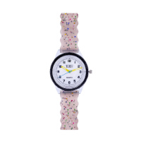 Дитячий годинник Better 008 Shine Gray-White кварцовий з силіконовим ремінцем (1184-0084)