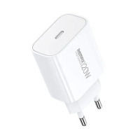 Мережевий зарядний пристрій REMAX Kiddy Series 20W 1C Fast Charger RP-U133 EU-White (6954851213123)