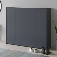 Тумба для обуви Doros Кассель Графит 4 ДСП 128х40х110 (41516215)