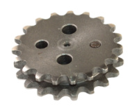 Звезда ГРМ вала промежуточного ведущая ГАЗ 3110, 3302 дв.405,406,409 Euro-2 со штифт. (тупой зуб под 2-рядн. цепь)*