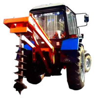 Ямокопач (ямобур) навісний БАМ 1,3 бур Ø 400 мм з доп. бурим Ø300 мм