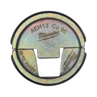 Матриця обтискна для кабелів та конекторів MILWAUKEE, AEH13 Cu 95