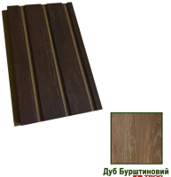 Стінова набірна рейкова панель МДФ SUPER PROFIL Дуб Бурштиновий СП12133-33