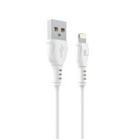Кабель Wibrand Boa PVC charging data cable for iP 1m White (WI.DC/BO1W-UL)