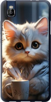 Чехол на Huawei Honor 7i White cat 5646u-489