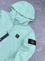 Кофта зип худі Stone Island мята