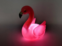 Ночник детский Розовый Фламинго Flamingo Light