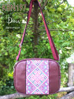 Сумка-заготовка для вишивки бісером з італійської шкіри преміум класу