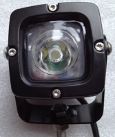 Прожектор LED610 черный точечный 900lm 10W.