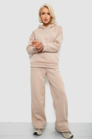 Спортивний костюм жіночий на флісі, колір бежевий, 257R87