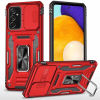 Ударостійкий чохол Camshield Army Ring для Samsung Galaxy M23 5G / M13 4G, Червоний / Red - купити в SmartEra.ua