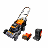 Газонокосарка акумуляторна GTM LM56/480SP-V KIT (48см/самохідна/акум 56В і зарядка)