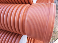 Гофрированная  труба 110 мм.   (6м)