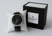 Мужские наручные часы Patek Philippe механика black