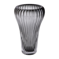 Ваза декоративна Xinke з товстим дном 27.5 см, сірий