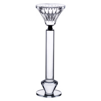 Подсвечник стеклянный на ножке 6×21.3 см прозрачный декоративный подсвечник на стол HP-4-12L