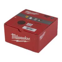 Папір шліфувальний MILWAUKEE діаметр 125/8 HL, зерно 40, (50шт)