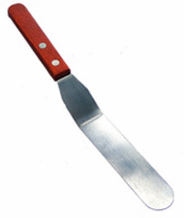 Шпатель кондитерский с деревянной ручкой 27см