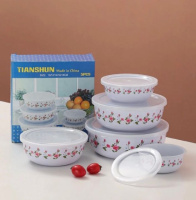 Набір емальованих судків 5 шт.