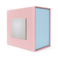 Подарункова картонна коробочка для годинника Boxes рожево-блакитна (SKU: 1000-0384)
