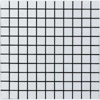 Самоклеюча алюмінієва плитка 300х300х3мм Біла мозайка SW-00001775