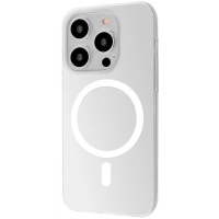 DM Чохол Silicone Case with MagSafe для iPhone 14 Pro Max Light Gray