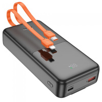 Внешний аккумулятор Power bank HOCO J119A 20000mAh PD22,5W+быстрая зарядка батарея зарядка Чёрный