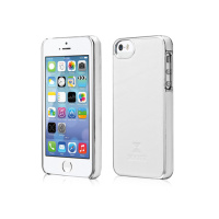 Чехол Xoomz для iPhone 5/5S/5SE Luxury Electroplating White (back cover) (XIP505W)