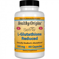 L-Глутатион 250мг, Setria, Healthy Origins, 60 капсул