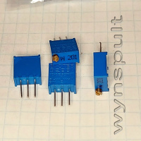 резистор змінний 200 Ohm 200R 3296W 201 багатообертовий