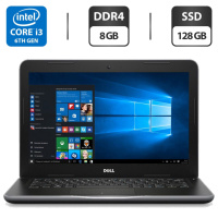 Ноутбук Dell Latitude 3380 / 13.3« (1366x768) TN / Intel Core i3-6006U (2 (4) ядра по 2.0 GHz) / 8 GB DDR4 / 128 GB SSD / Intel HD Graphics 520 /...