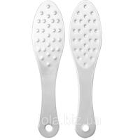 Терка для пят лазерная белая с полировальной поверхностью, 23 см