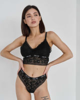 Мереживний комплект без Push-up – бралет із трусиками. (75В-90В)