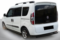 Задняя дуга AK002 Черная (нерж.) для Fiat Doblo II 2010-2022 гг