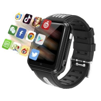 Детские смарт часы телефон Smart Watch K46 ORIGINAL 4G, GPS, Wi-Fi 8GB интернет чёрные