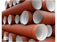 Труба дренажна 300. Труби каналізаційні двошарові гофровані ф110-2000мм