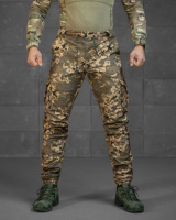 Зимові штани soft shell BANDIT піксель ТР6410