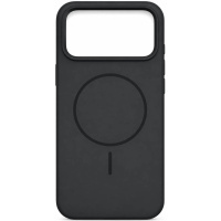 DM Чохол Silicone Case Thin Circle with MagSafe для iPhone 17 Pro Max Charcoal Grey Black