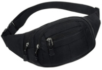 Сумка на пояс Glow чорна