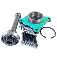 ВОМ вал Volvo Automatic 2412, 2512, 2612, 2812, 3112 VEDER (з плитою, 231 мм)