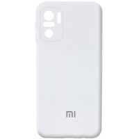 Чохол Silicone Cover Full Camera (AA) Для Xiaomi Redmi Note 10 / Note 10s (білий / White) - купити в SmartEra.ua