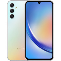 Смартфон Samsung Galaxy A34 A346E-DSN 8/256GB Awesome Silver EU (Код товару:38661)