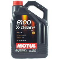 Моторное масло Motul 8100 X-clean+ 5W-30 5 л
