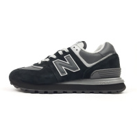 New Balance Legacy 574 чорні з білим