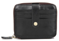 Визитница Vintage 14603 Черная