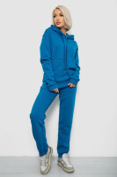 Спортивний костюм жіночий на флісі, колір бірюзовий, 247R2039