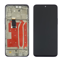 Дисплей для Huawei Honor X8 с чёрным тачскрином и чёрной корпусной рамкой