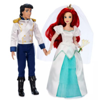 Набор кукла Русалочка Дисней свадьба Ариэль и Эрик Ariel and Eric Wedding Doll Set